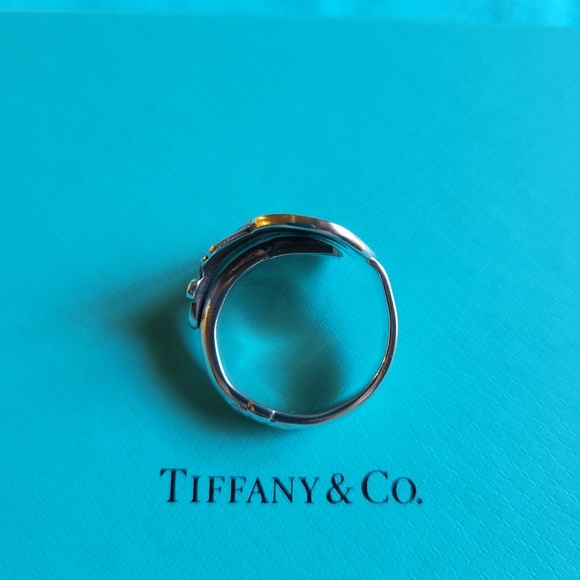 1864 Tiffany & Company Gorham Spartan Spoon Ring Sterling Luxury Vintage #64 - Picture 9 of 16